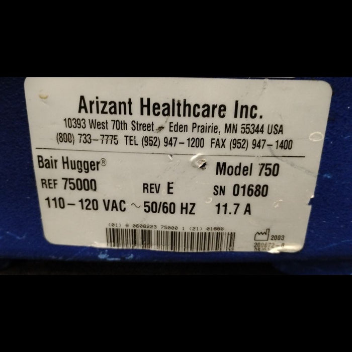 Arizant Bair Hugger 750 Patient Warming System