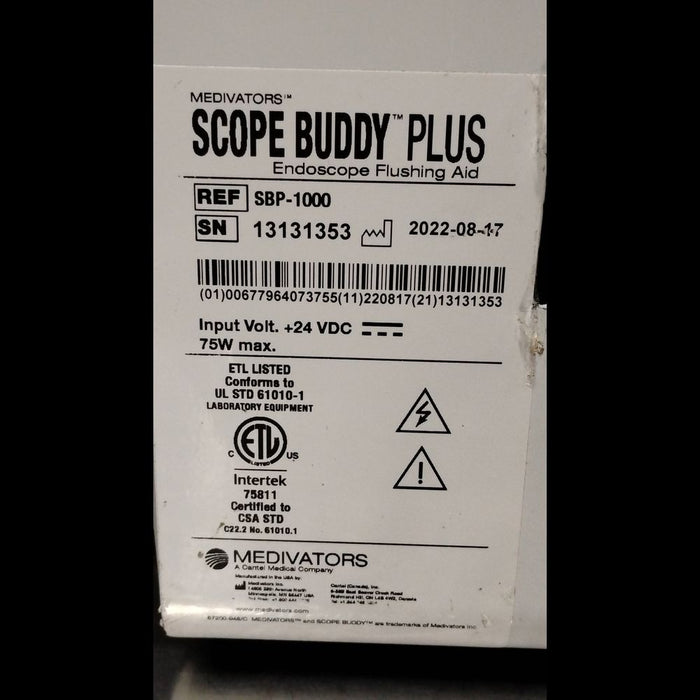 CANTEL MEDICAL SCOPE BUDDY PLUS  FLUSHING AID  (QTY 1)