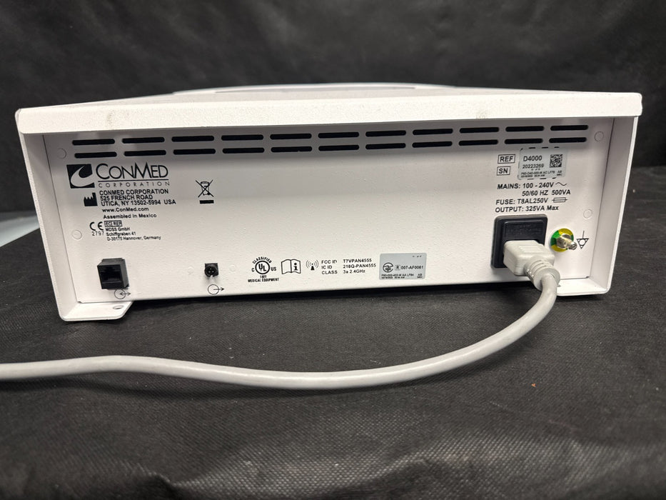 Conmed Power/Arthroscopy Control Unit D4000