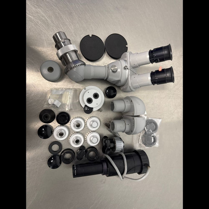 CARL ZEISS BINOCULARS WITH EYEPIECES & ATTACHMENTS (QTY 1)