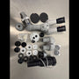 CARL ZEISS BINOCULARS WITH EYEPIECES & ATTACHMENTS (QTY 1)