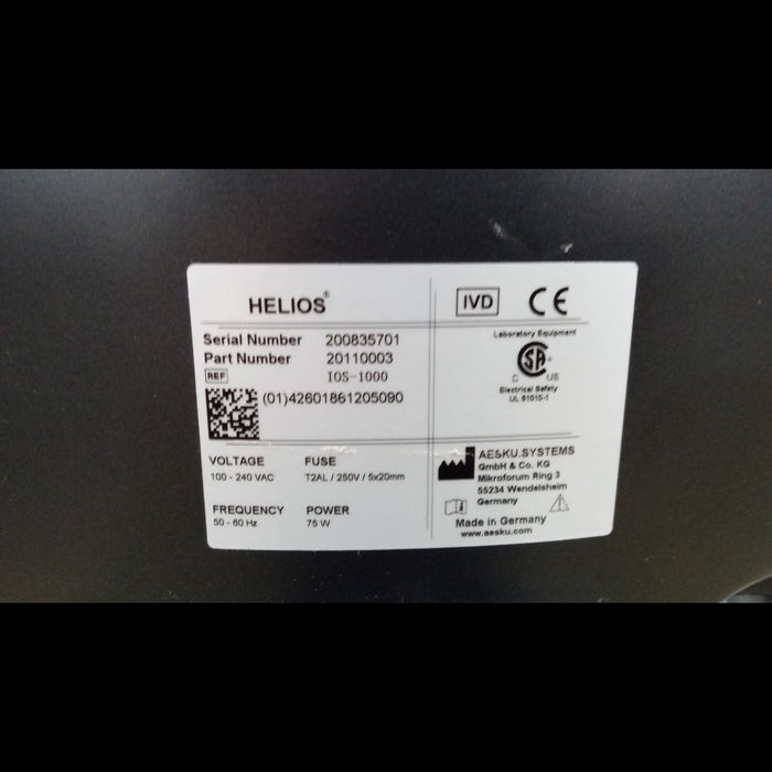 AESKU SYSTEMS HELIOS HELMED INTEGRATED OPTICAL SYSTEM (QTY 1)
