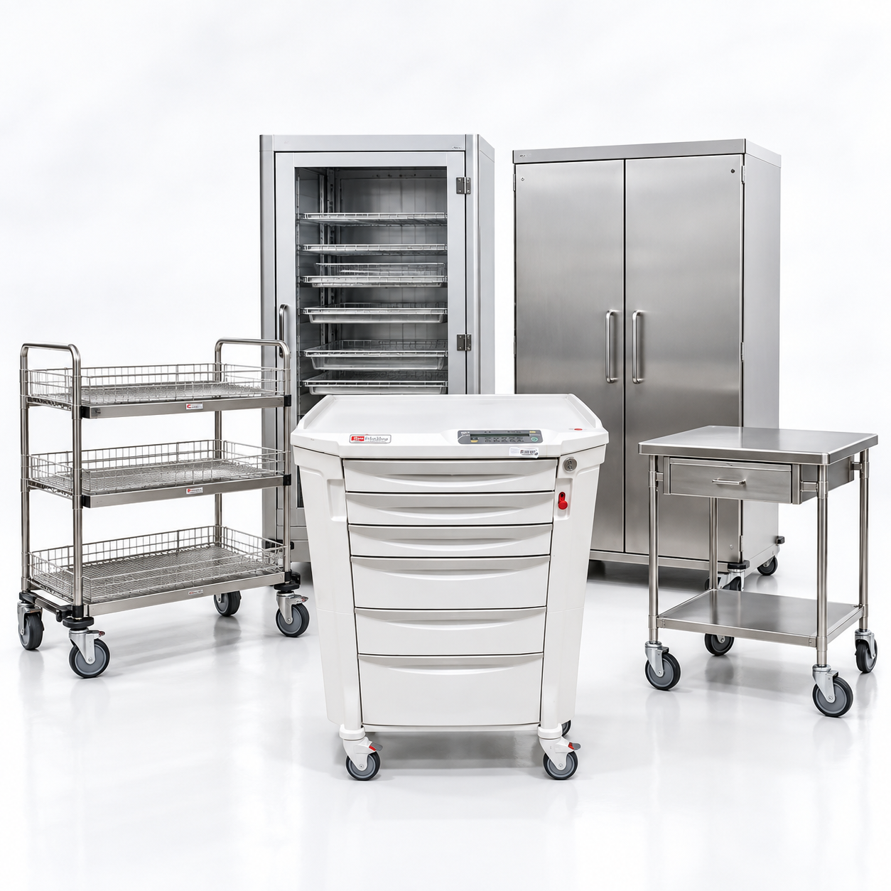 Clinical Equipment Carts and Storage Collection